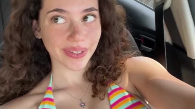 Gali_gool / Gali Golan leaked video showing big tits in car!!!