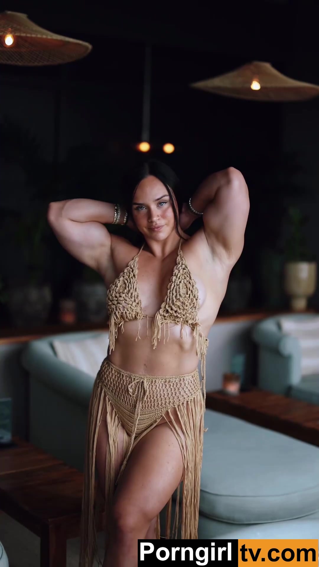 Melinda Lindmark showing off her big breasts video leaked!!!