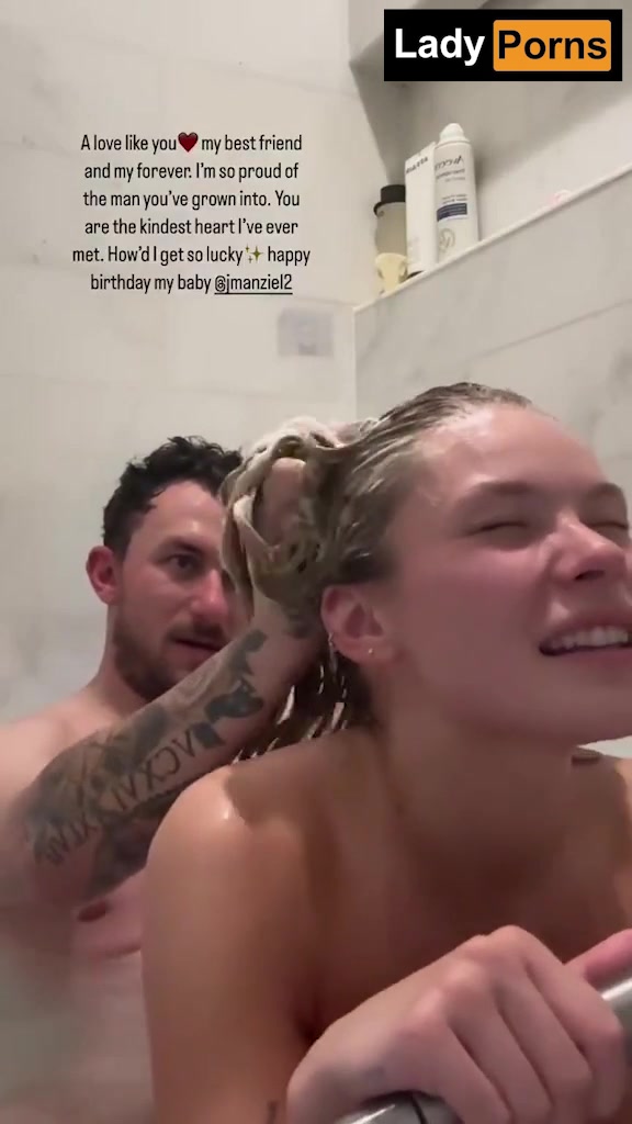 Johnny Manziel nude bathing video with girlfriend Josie Canseco!!!