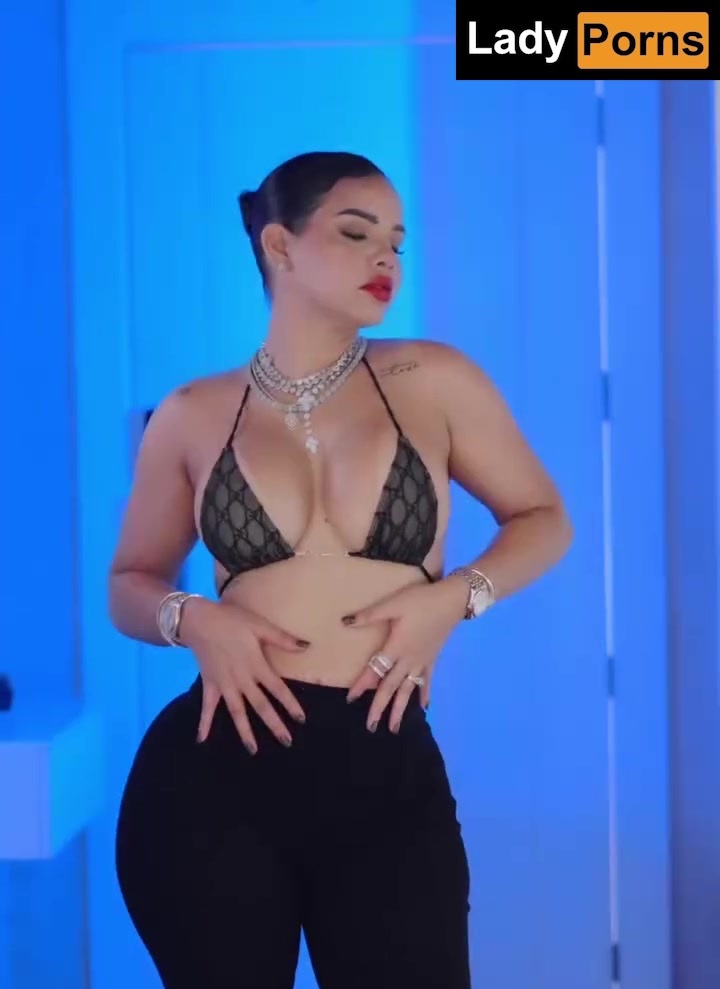 Vitaly Sanchez nude showing off her big breasts!!!