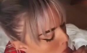 Kristen Hancher Onlyfans sex tape blowjob deep throat!!!