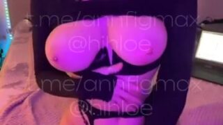 Annfigma nude showing off her pussy and big boobs!!!