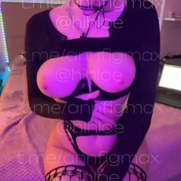 Annfigma nude showing off her pussy and big boobs!!!